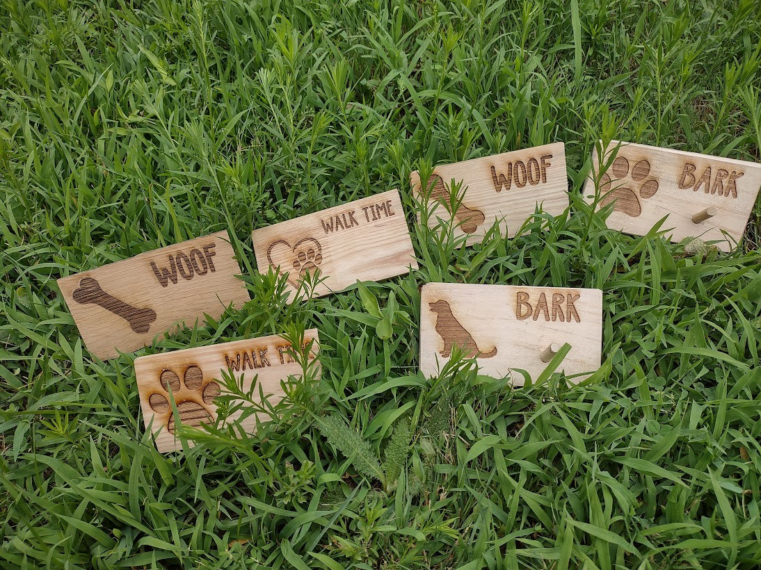 Handcrafted Leash Holders (College Fundraiser)